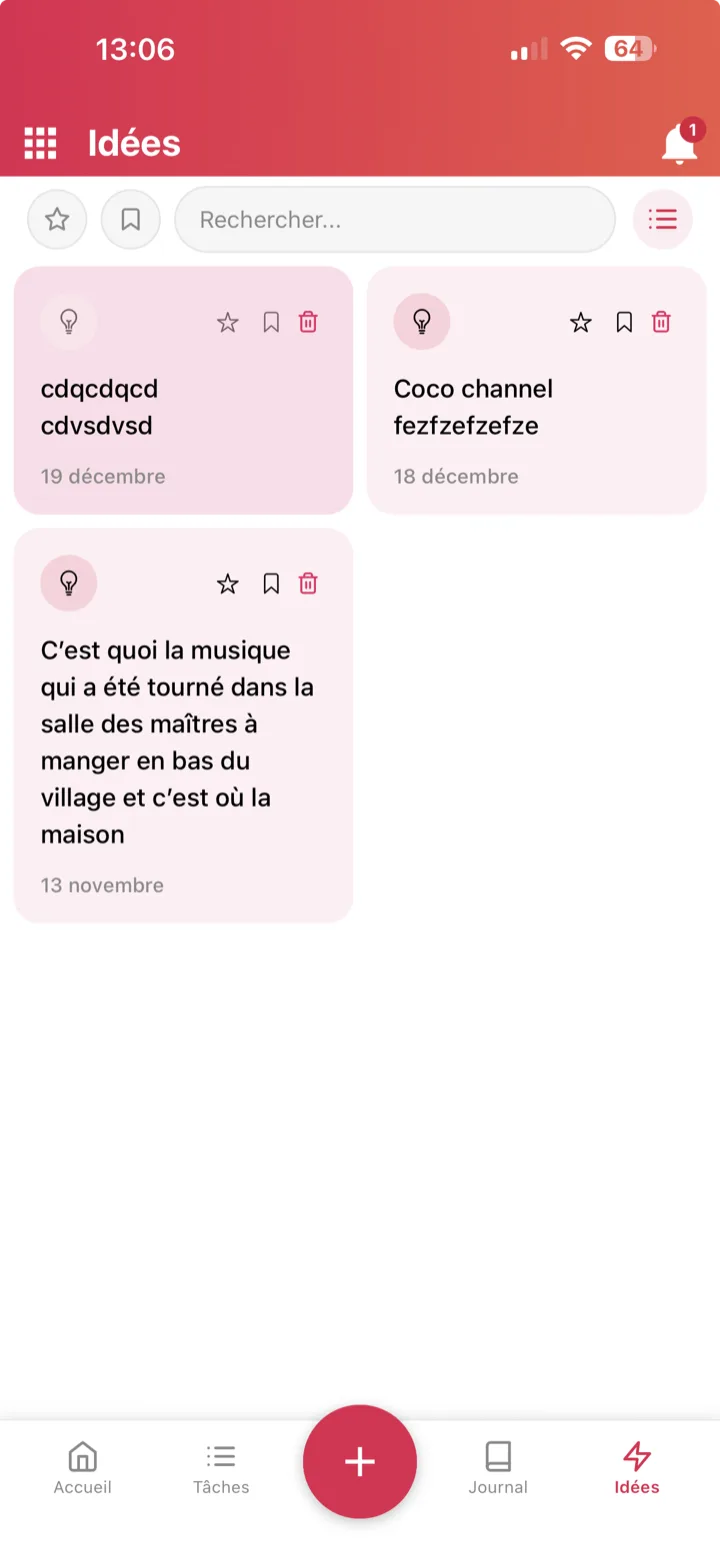 ForgeMe - idees